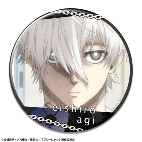 CDJapan TV Animation Blue Lock Can Badge Design 27 Seishirou Nagi