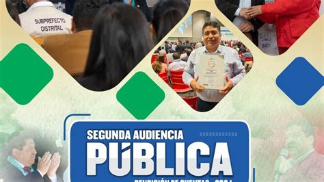 Segunda Audiencia Publica Rendición de Cuentas 2024 Noticias