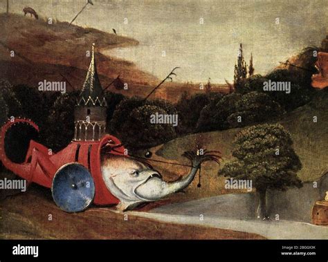 Hieronymus Bosch Tr Ptico De La Tentaci N De San Antonio Detalle