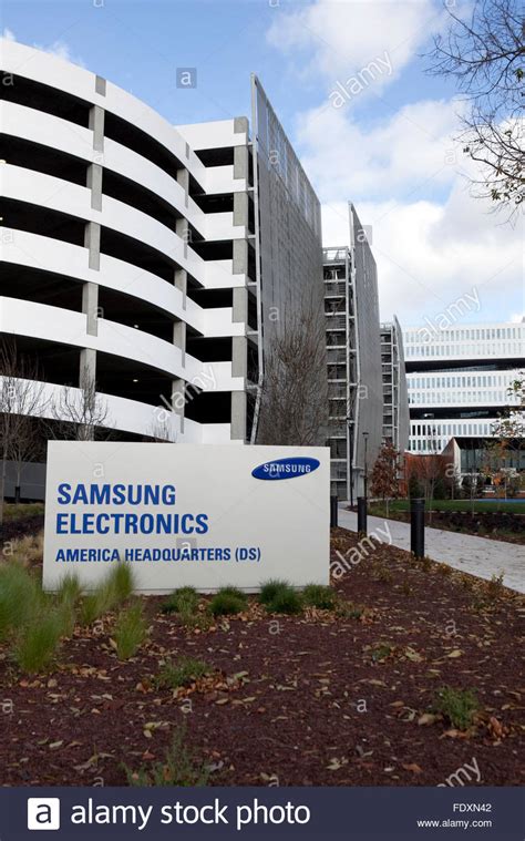 A view of Samsung Electronic's American headquarters in San Jose ...