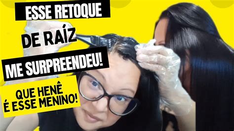 RETOQUE de Raíz Henê Pelúcia Médio YouTube