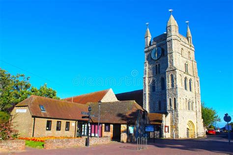 Lydd Town Old Church Kent United Kingdom Editorial Stock Image Image