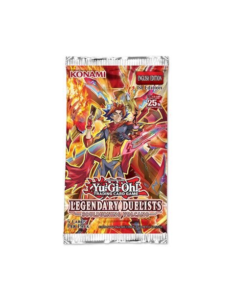 Soulburning Volcano Legendary Duelists Booster Yu Gi Oh Tcg