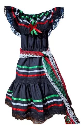 Vestido Tricolor Mes Patrio Ni A De Septiembre Mexicano Meses Sin