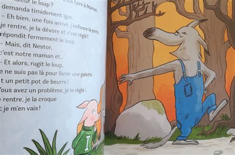 Les trois cochons petits et le méchant grand loup Teteenlire