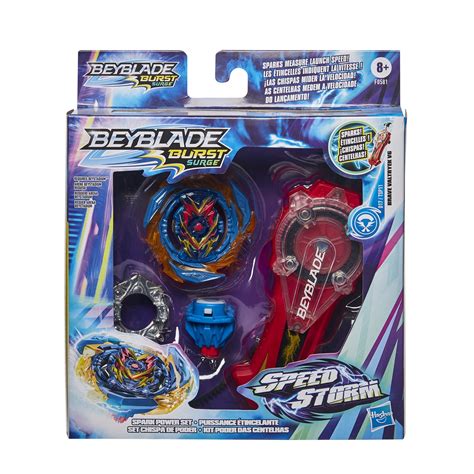 Buy Beyblade Burst Surge Speedstorm Spark Power Set Includes Top And