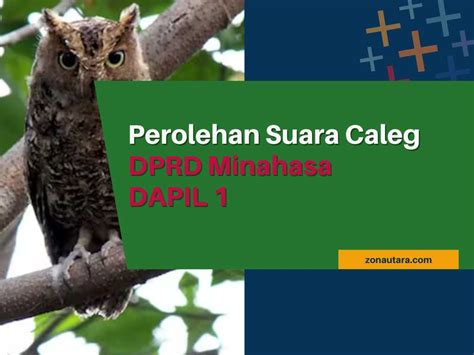 Perolehan Suara Sementara Caleg Dprd Minahasa Dapil