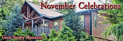 November 2016 Events & Holiday Festivals in the Smokies