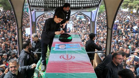 Irans Late President Raisi Buried In Hometown As Tens Of Thousands Mourn