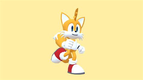 ANIMATIONS Tails - Sonic Runners Adventure - Download Free 3D model by ...