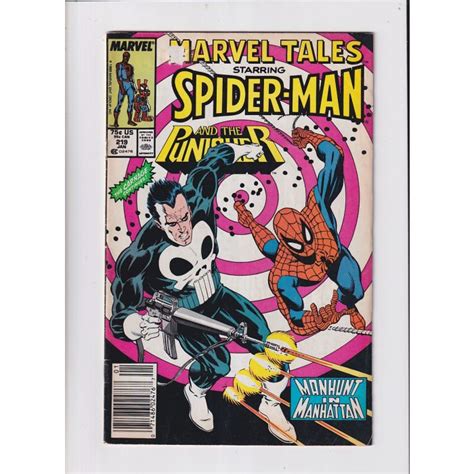 Marvel Tales 1966 219 Newsstand 3 0 GVG Punisher Spider Ham