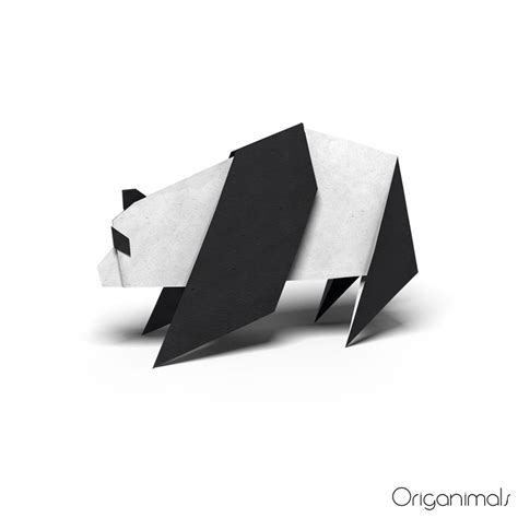 Panda Origami Printable Design & Instructions. - Etsy