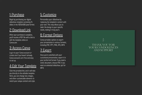 Animated Memorial Slideshow With Music, Funeral Presentation Template ...