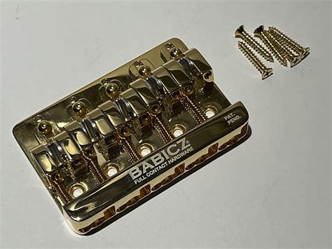 Babicz FCH 5 5 String Bass Bridge Gold Reverb