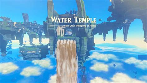 Water Temple Guide Zelda Tears Of The Kingdom YouTube