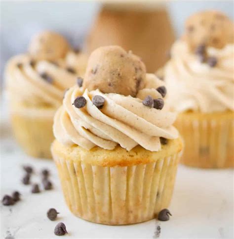 Chocolate Chip Cookie Dough Cupcake Recipe