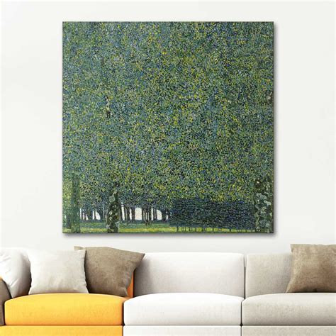 Gustav Klimt The Park Art Print | CANVASTAR