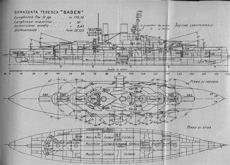 Sms Baden Ships Plans