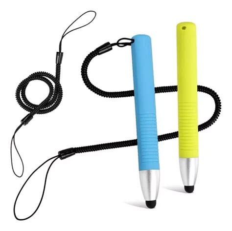 2 Canetas Stylus Para Crianças Para Telas Sensíveis Ao Toque