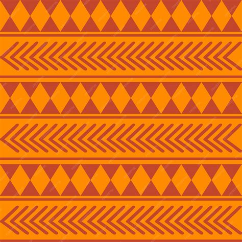 Premium Vector | African pattern tribal background images geometric