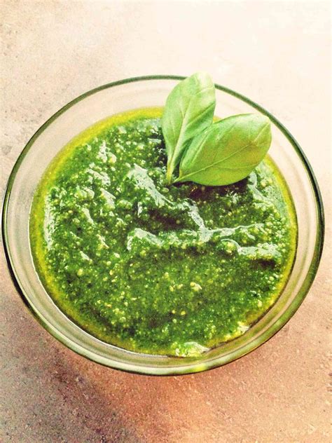 Pesto Alla Genovese Classic Basil Pesto Recipe