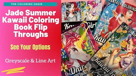 Jade Summer Amazon Coloring Book Haul Flip Throughs Of Unicorns