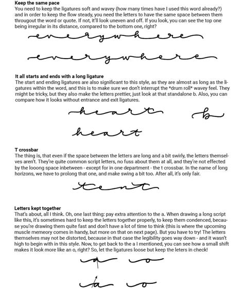 The Tattoo Practice Sheet: Bold Lines for Dramatic Lettering