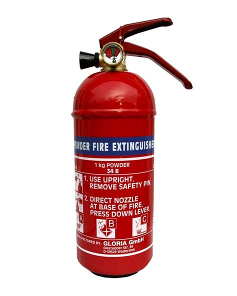 1kg Dry Powder Fire Extinguisher Gloria From Aspli Safety