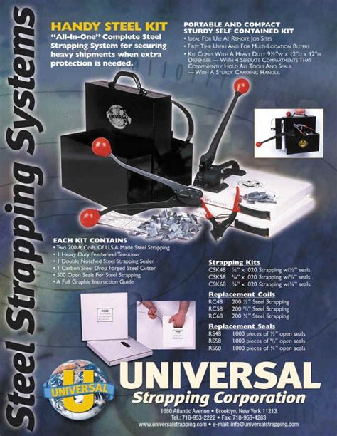 Steel Strapping Kit – UNIVERSAL