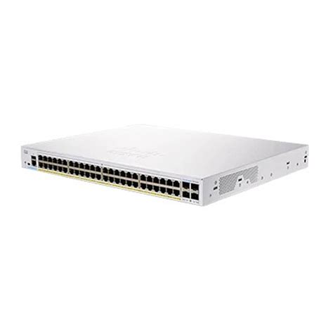 Switch Cisco Gigabit Ethernet CBS250 48 Puertos 10 100 1000Mbps 4