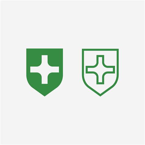 hospital and health care logo design vector cross logo design graphic ...