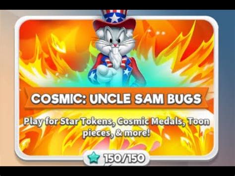 Season Cosmic Uncle Sam Bugs Cosmic Campaign Robo Taz Teams