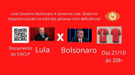 Live Governo Bolsonaro X Governo Lula Quais Os Impactos Para Pessoas