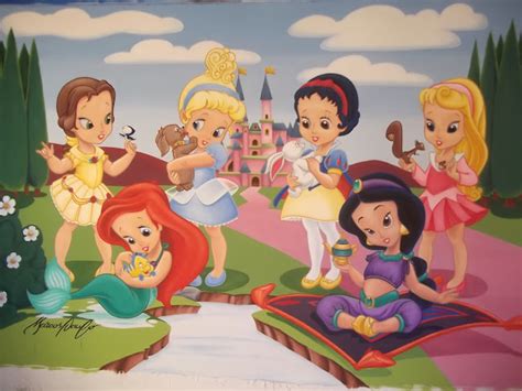 Princesas Disney Bebés Wallpaper Imagui