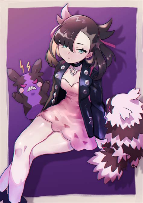 Marnie Morpeko Morpeko And Galarian Zigzagoon Pokemon And 1 More