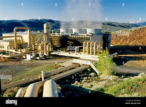 Geothermal Power Plant Stock Photo - Alamy