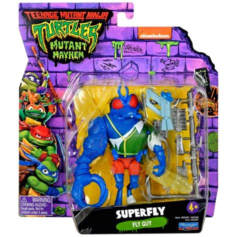 Teenage Mutant Ninja Turtles Mutant Mayhem Figure Super Fly Smyths Toys Ireland