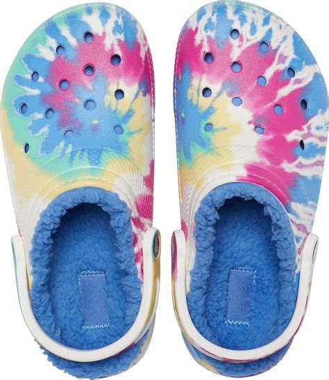 Crocs Unisex Adult Classic Lined Tie Dye Clog