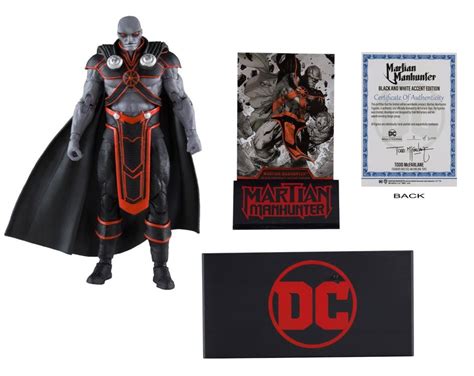 Dc Rebirth Dc Multiverse Martian Manhunter Bbts Exclusive Limited Black