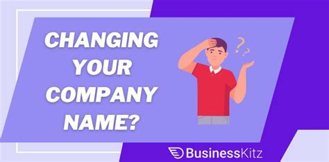 Changing A Company Name With Asic A Complete Guide To Company Name Change