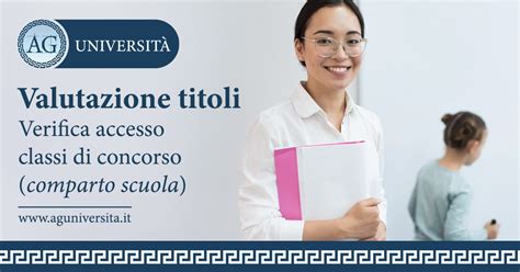 Verifica Accesso Classi Di Concorso Comparto Scuola Ag Universit