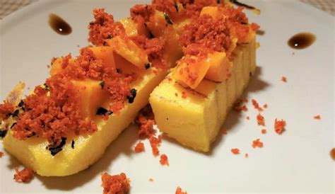 Crostoni Di Polenta Con Zucca E Briciole Di Ventricina Croccante