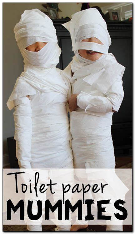 Toilet Paper Mummies Activity Halloween Class Party Halloween Party