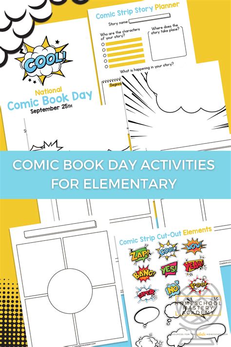 Comic Book Day Becomes Funducational With This Activity Pack