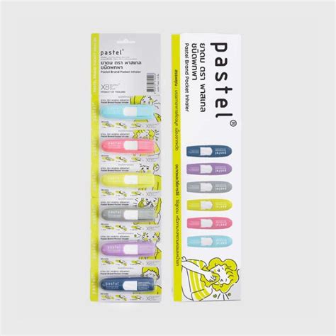 PASTEL CREATIVE Pastel Pocket Inhaler X BIBLEBUILD 10 Panel 60 Pcs