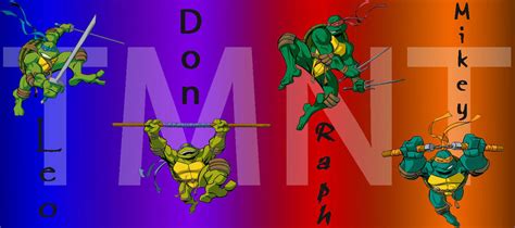 TMNT and Names by Turtleena on DeviantArt