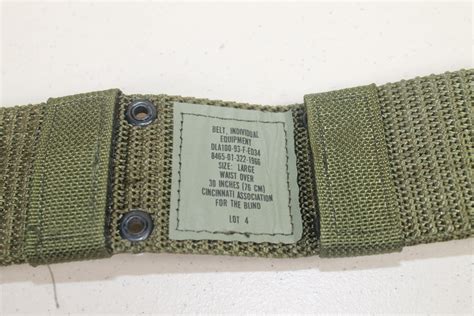 Usgi Lc3 Alice Pistol Belt Large Full Metal Jacket Llc