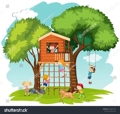 Treehouse Clipart