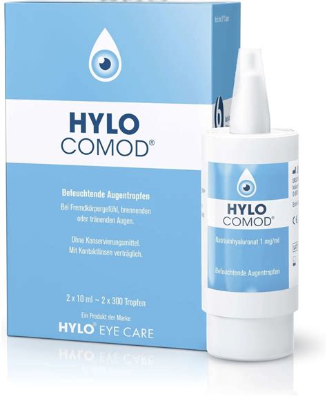 Hylo Comod Augentropfen 2 X 10 Ml Ab 18 88 Mai 2024 Preise