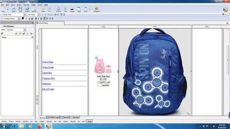 Designing Simple Web Site Using Compozer Part 2 Chap 3 Std 12th